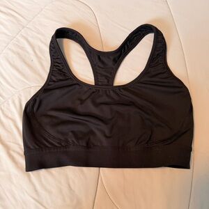 Champions Black Sports Bra